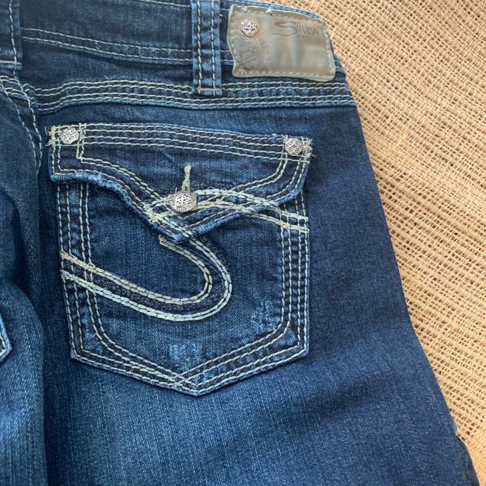 Silver jeans